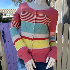 Pins & Needles Multicolor Striped Cardigan